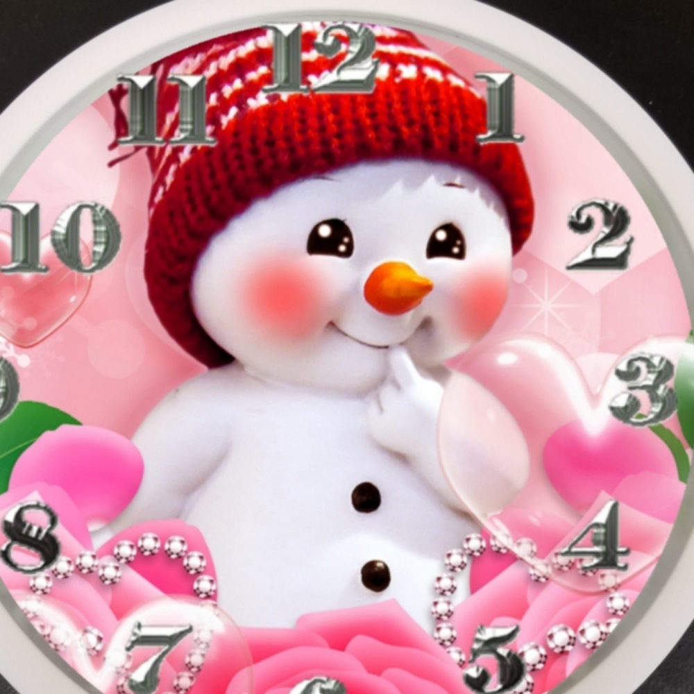 Last Christmas snowman